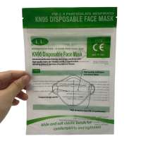 kn95 plastic zip bag mask plastic bag mask packaging disposable face mask bag